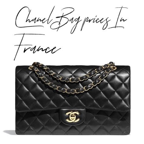 chanel france price.